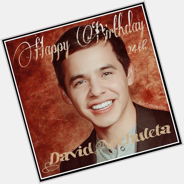 Happy Birthday Happy 24th David archuleta from Indonesia :) 