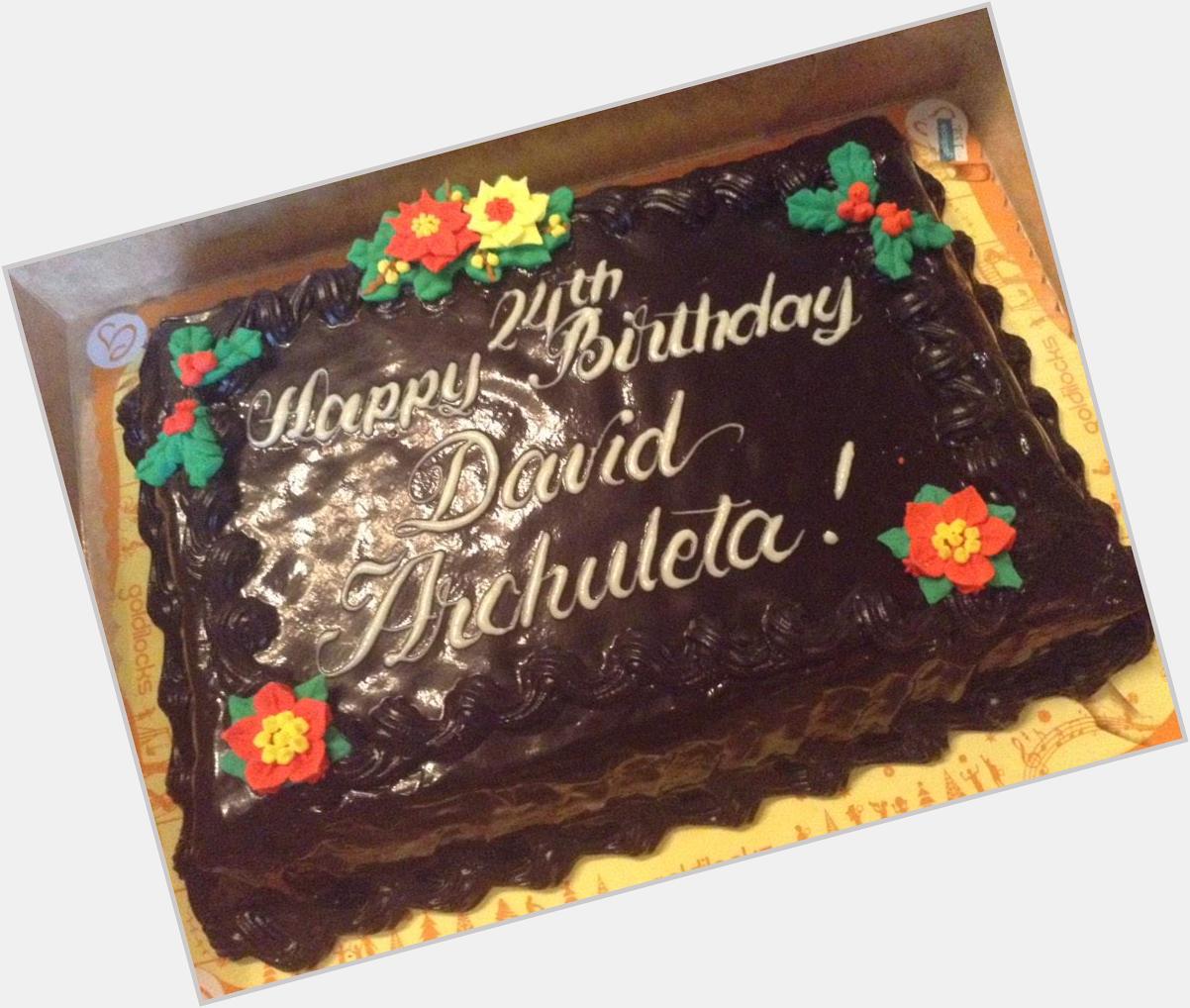 Last Minute Greetings !!!
Happy 24th Birthday David Archuleta !!!  