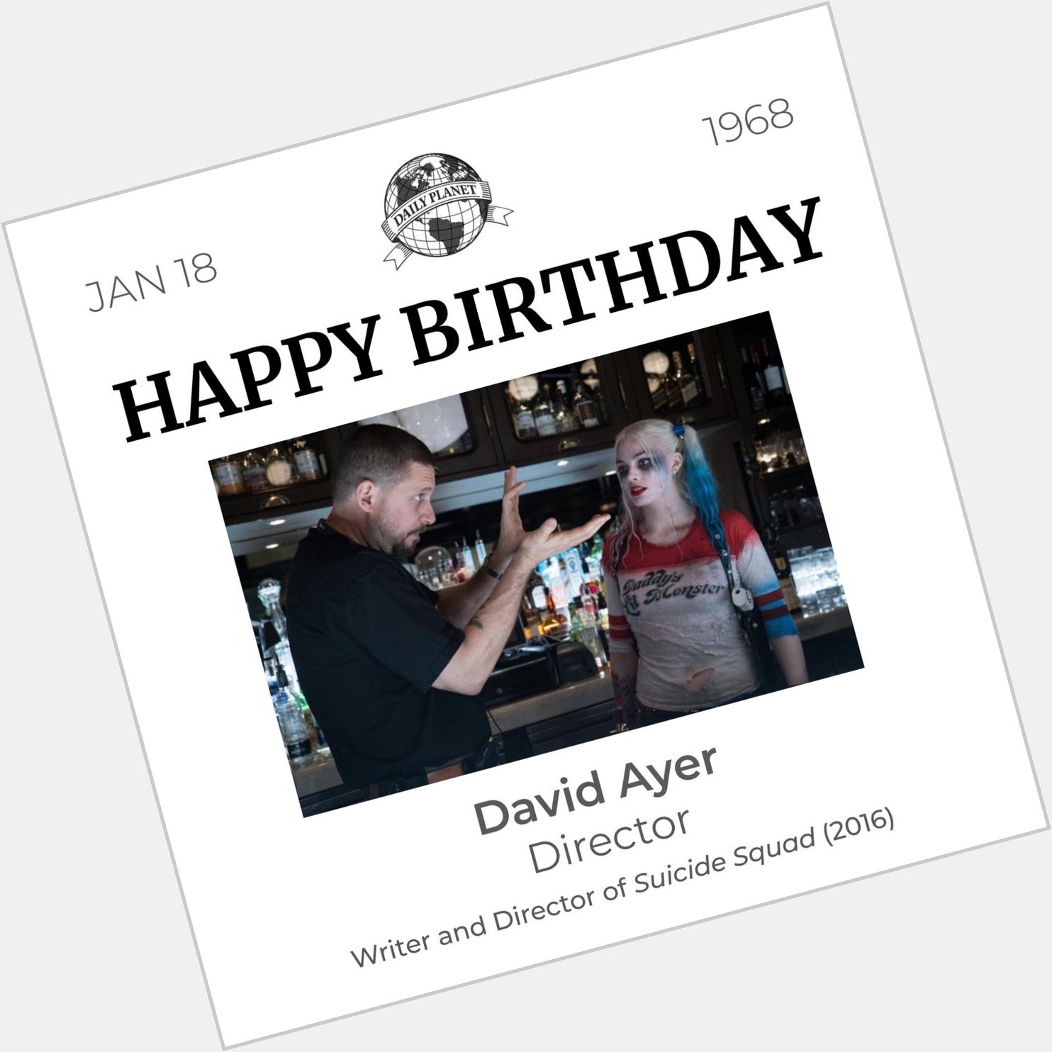 Happy Birthday to Director David Ayer! 