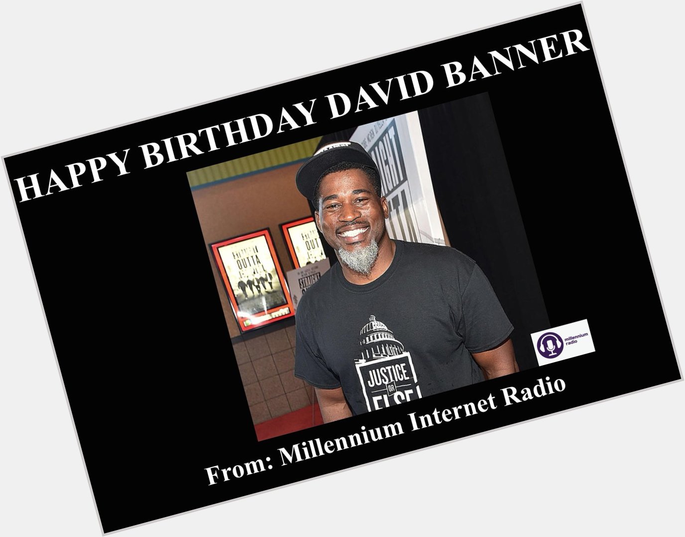 Happy Birthday to rapper, record producer, actor, activist, and  philanthropist David Banner!!! 