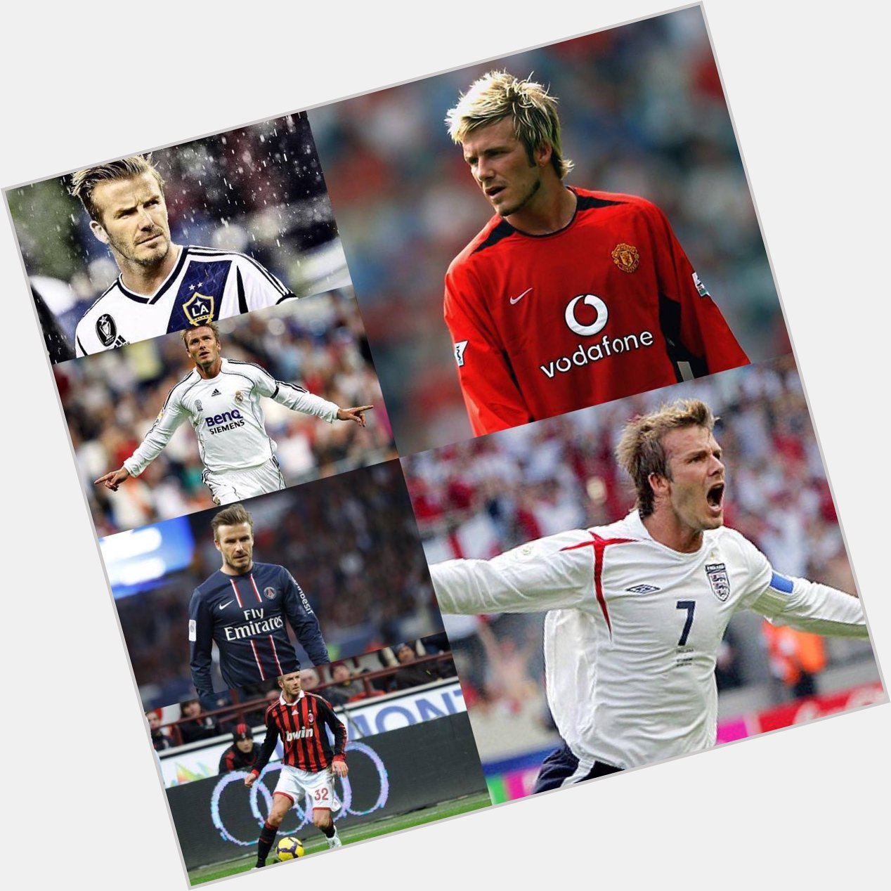 Happy Birthday David Beckham.

PL      FA Cup  Champions League La Liga MLS Cup  Ligue 1 65 fk goals   