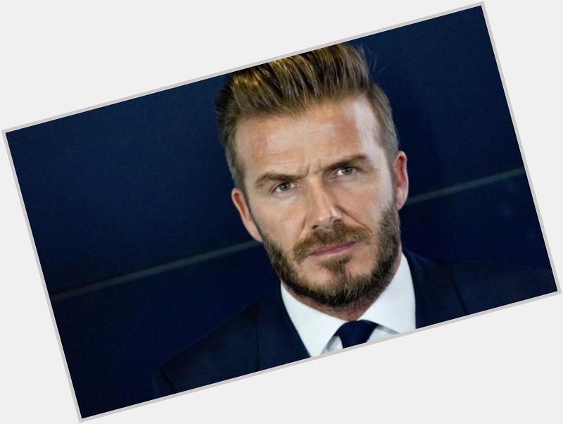 Happy Birthday David Beckham. 