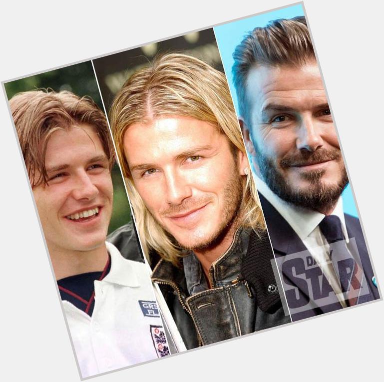Happy 40th Birthday David Beckham! Here are is best (and worst) hairstyles

 