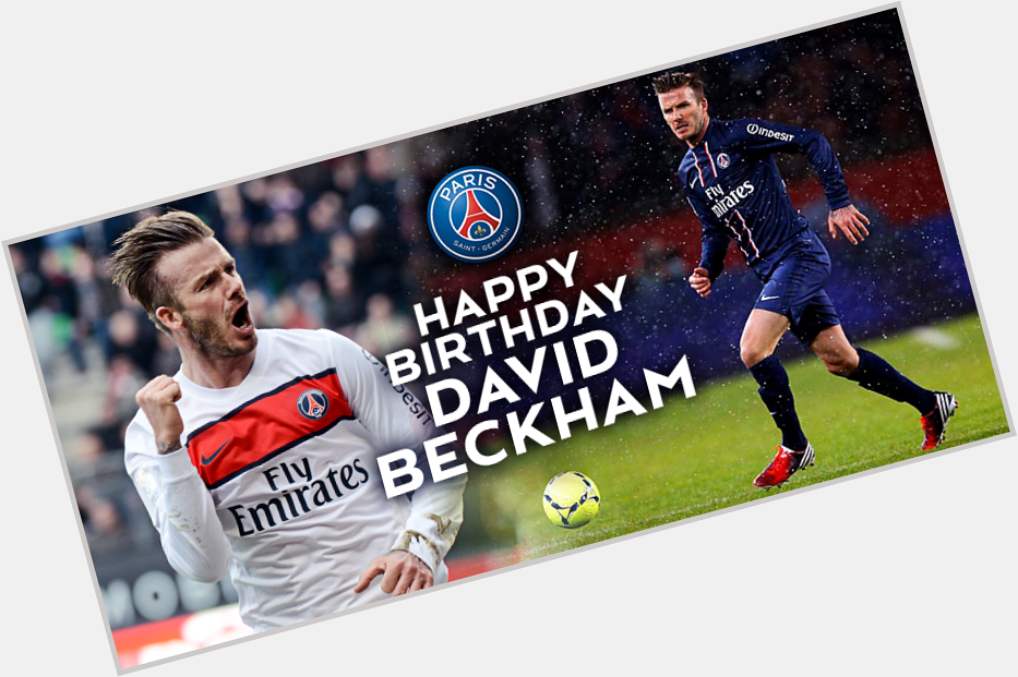 David Beckham celebrates his 40 years today. Wish him a happy birthday ! 