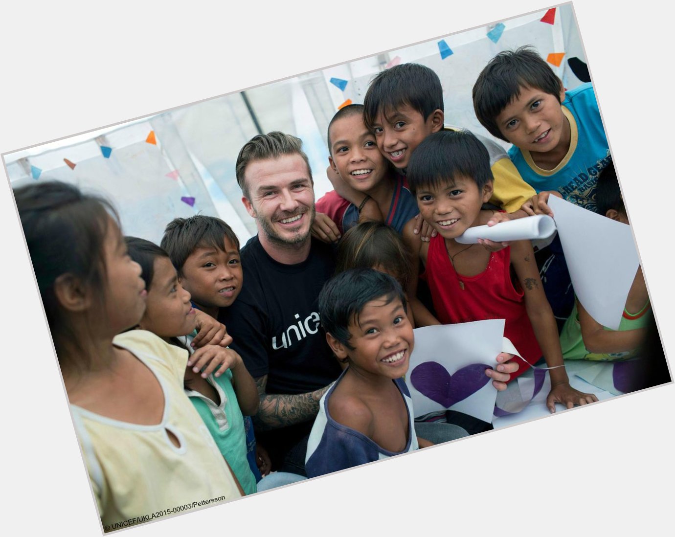 Happy 40th birthday to our Goodwill Ambassador David Beckham! Thanks for the work you do for the world s children. 