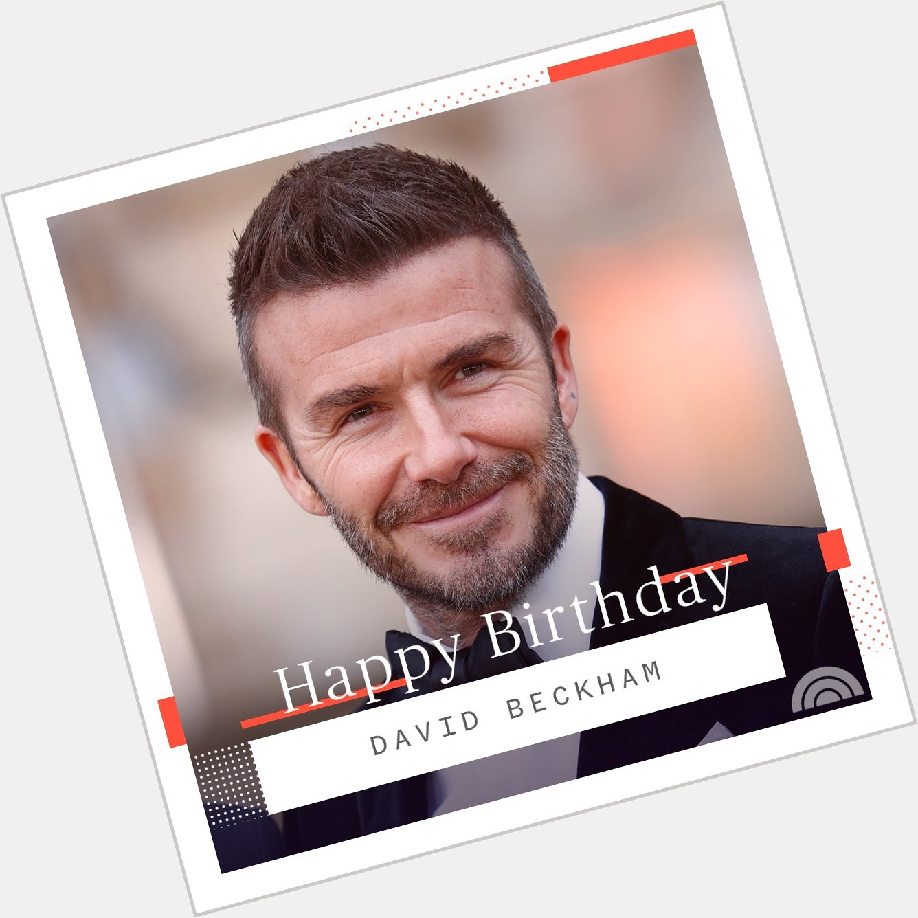 Happy birthday, David Beckham! 