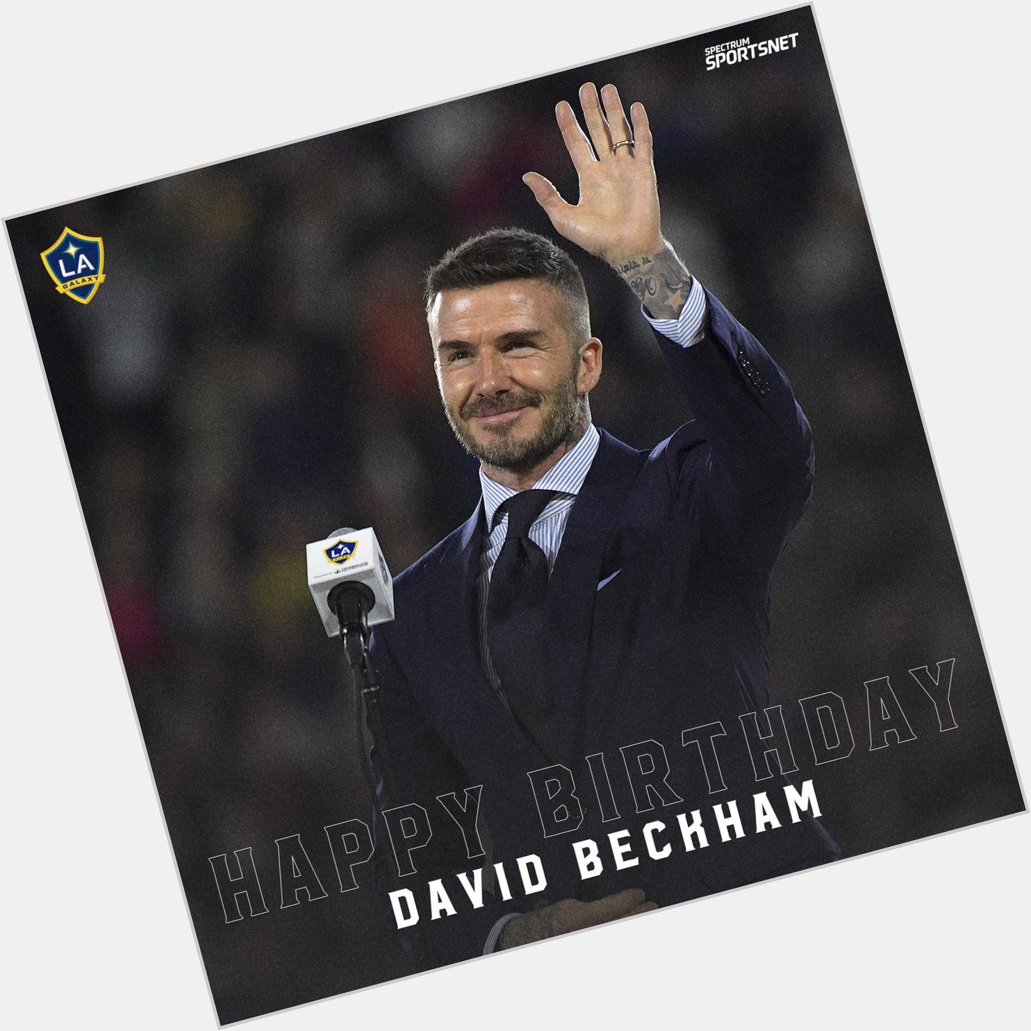 44 never looked so good. 
Happy Birthday to great, David Beckham! 