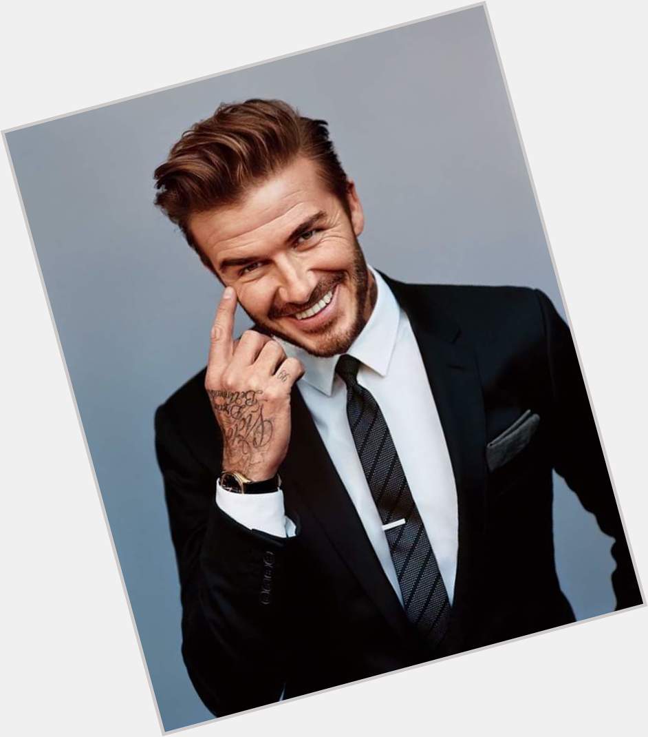                                             43                     Happy birthday David Beckham  
