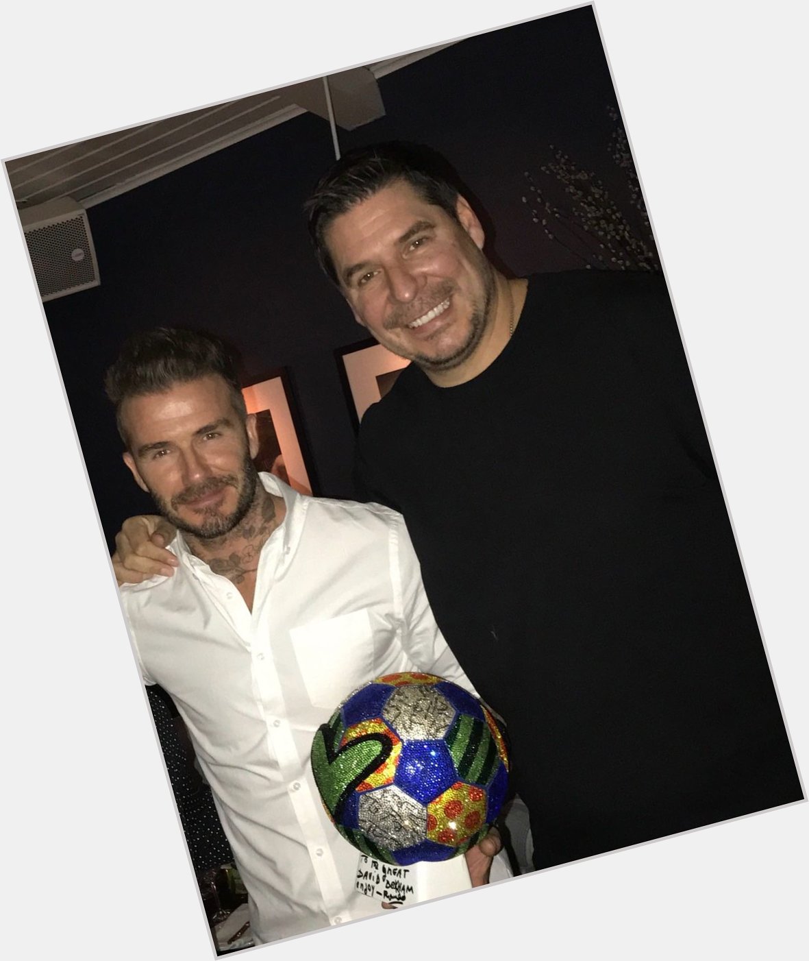 Happy Happy Birthday, Feliz Cumpleaños to my brother, my partner and specially my friend David Beckham! 