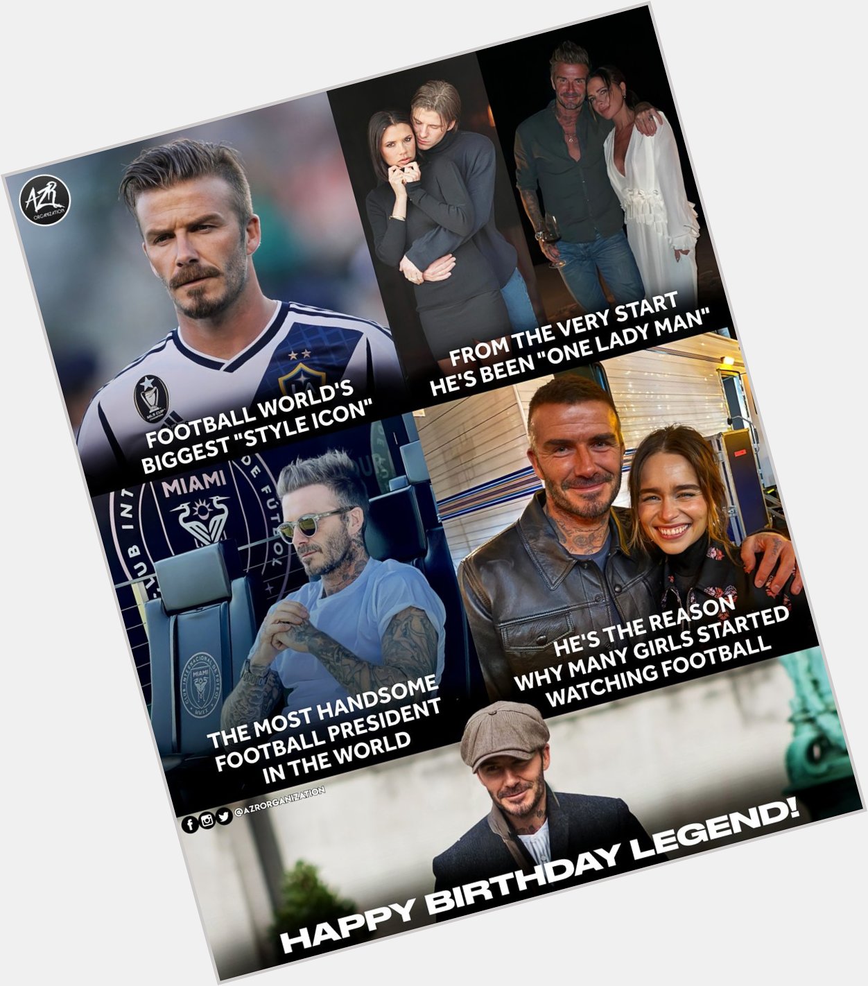 Happy Birthday David Beckham     