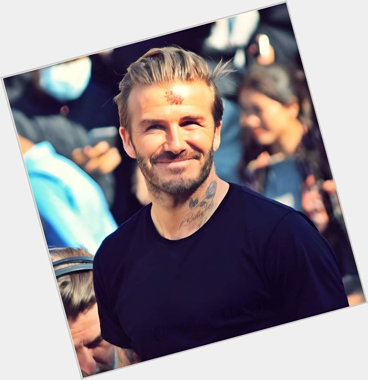 Happy birthday to one of the most Popular, talented and handsome footballer David Beckham.  Pic. 