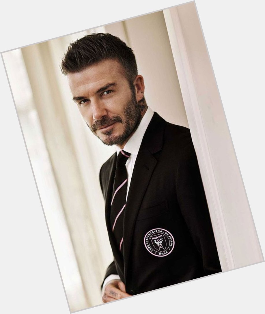  Happy birthday to the coolest man in football, Mr. David Beckham, who turns 47 today!  