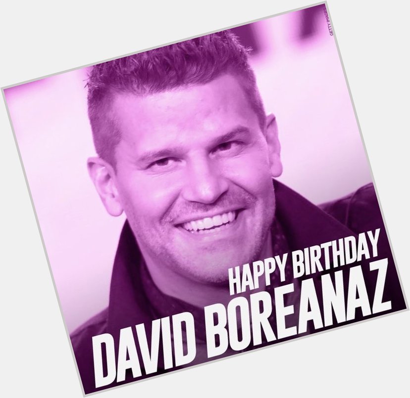 Happy Birthday to David Boreanaz. It s the big 50.     