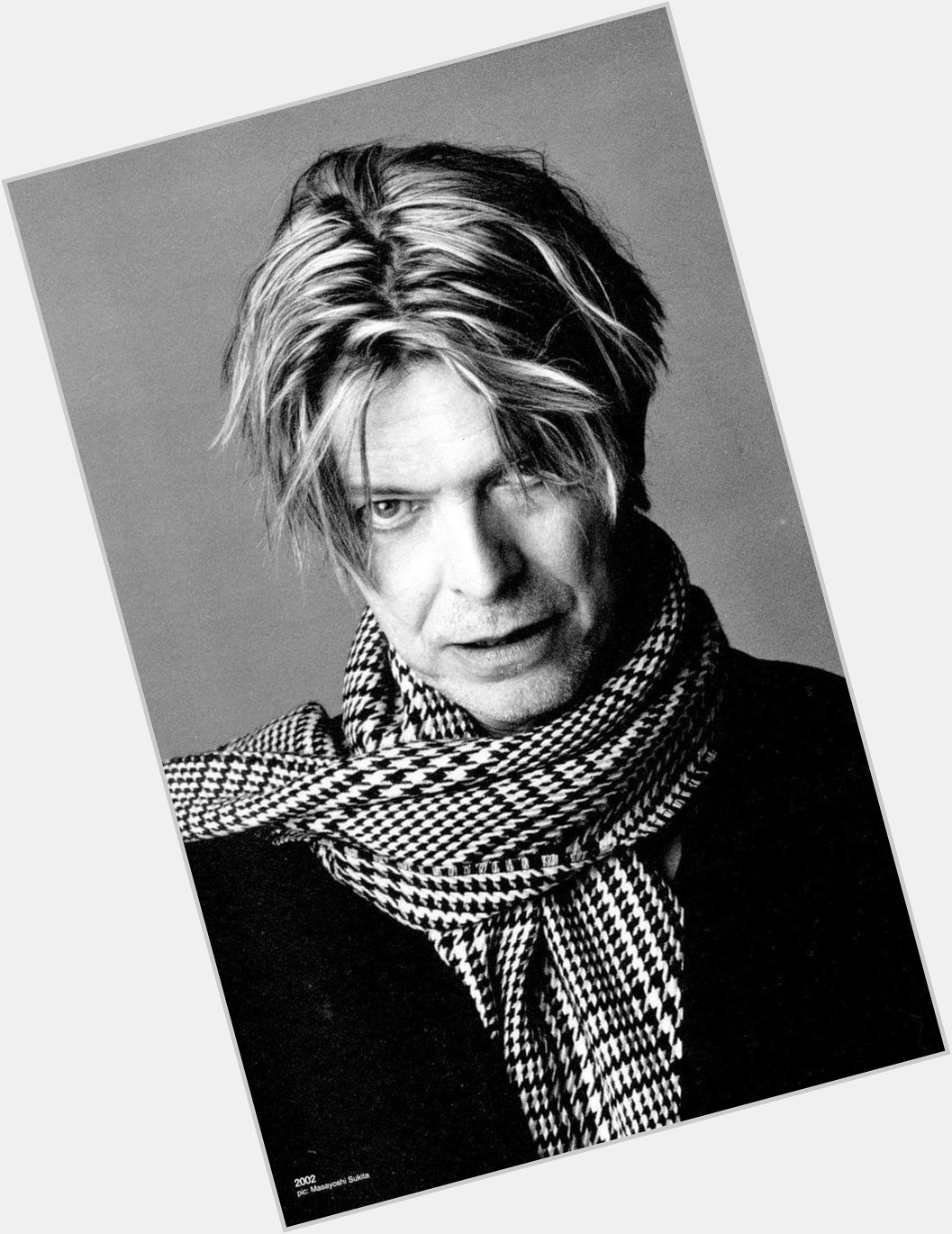 David Bowie (David Robert Haywood Jones)
Birth 1947.1.8 2016.1.10
Happy Birthday
 
