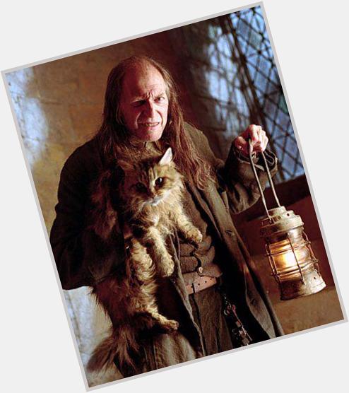 Happy birthday to David Bradley. Nosso eterno Argus Filch  está fazendo aniversario hoje. 