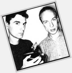 Happy 63rd Birthday to today\s über-cool celebrity with an über-cool camera: Talking Heads frontman DAVID BYRNE 
