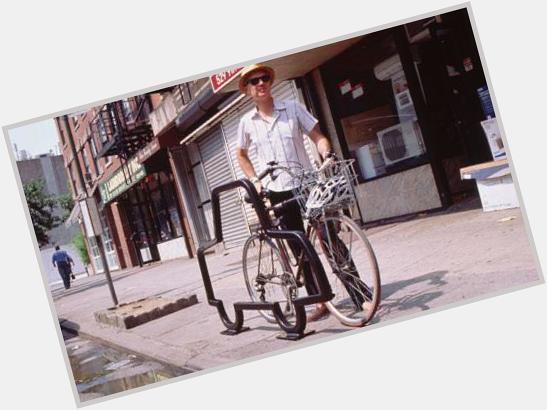 Happy birthday to NYC\s own, David Byrne! Here are some pics of legendary Mr. Byrne cruising around the city by bike. 