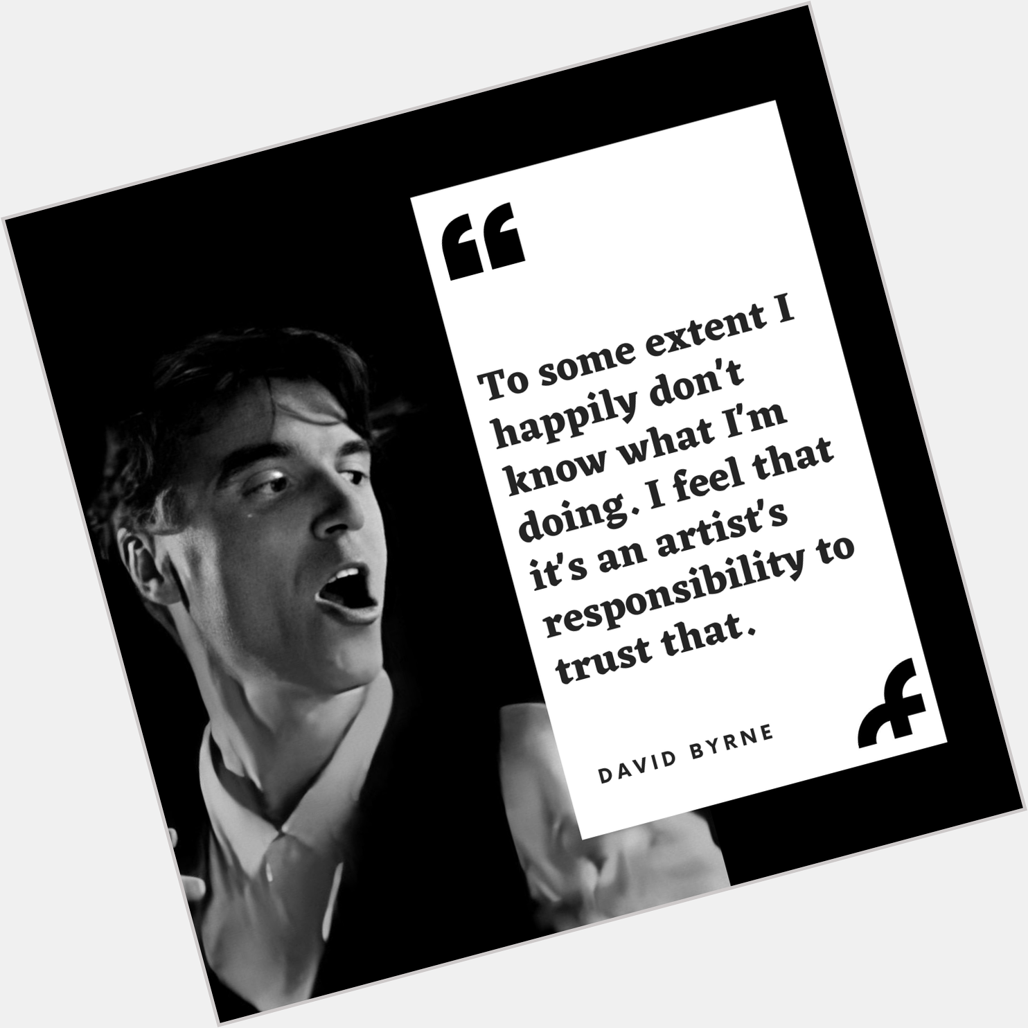 Happy birthday to the legendary David Byrne 