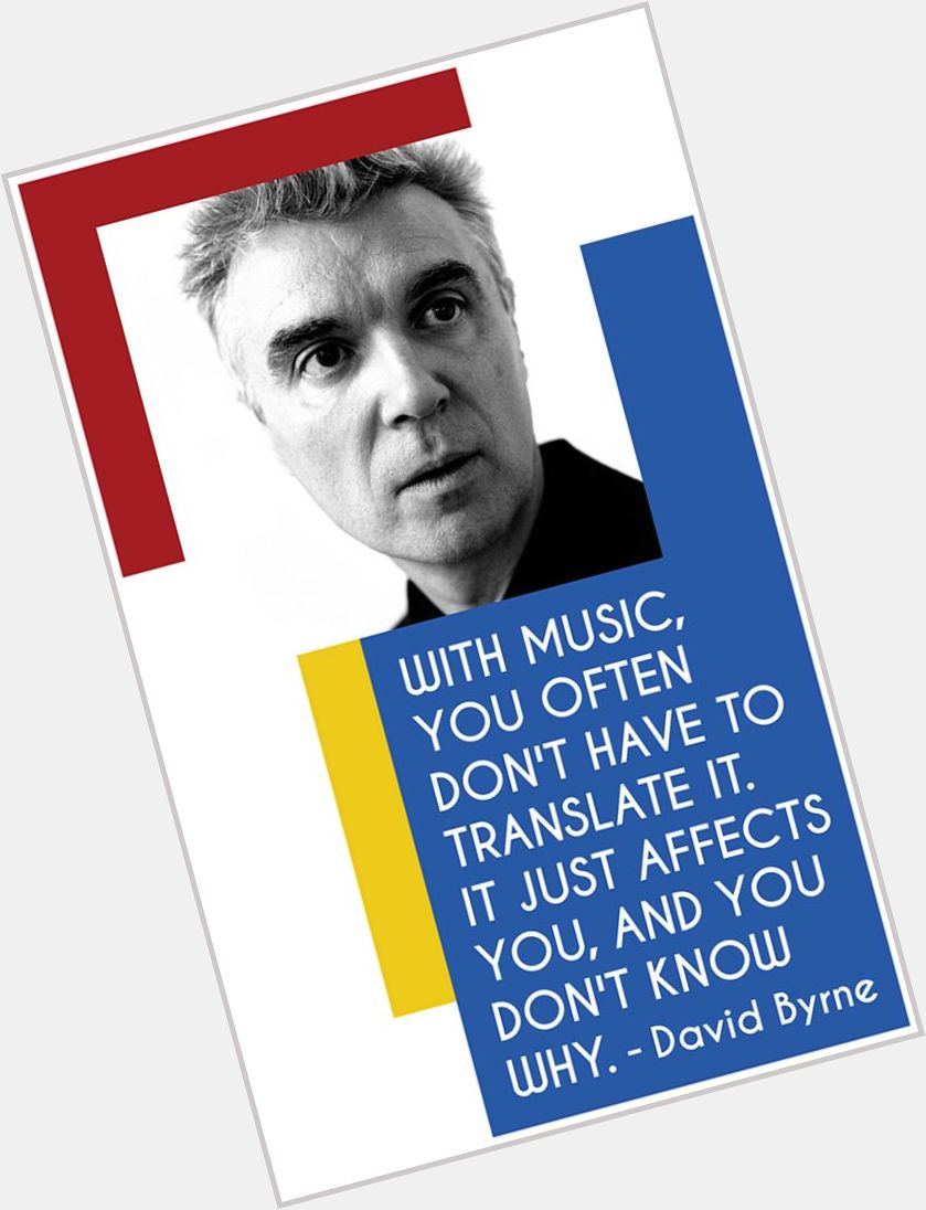 We wish David Byrne a very happy 68th Birthday! He was born May 14, 1952 in Dumbarton, Scotland. 