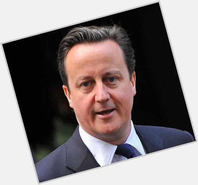  Happy birthday to PM David Cameron 