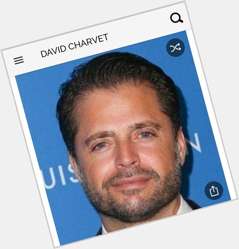 Happy birthday to this great actor.  Happy birthday to David Charvet 