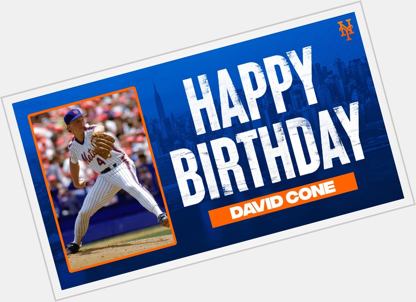 Happy birthday, David Cone! 