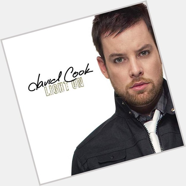 Happy Birthday to musician and singer, songwriter David  Cook born on December 20, 1982 