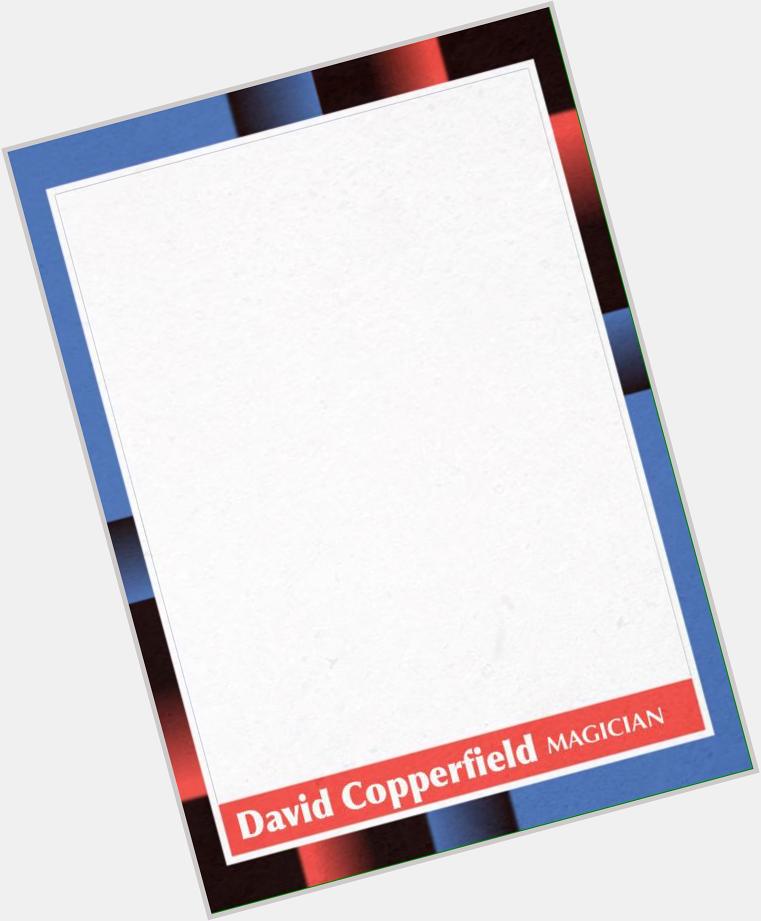 Happy 59th birthday to magician David Copperfield, who makes things disappear. 