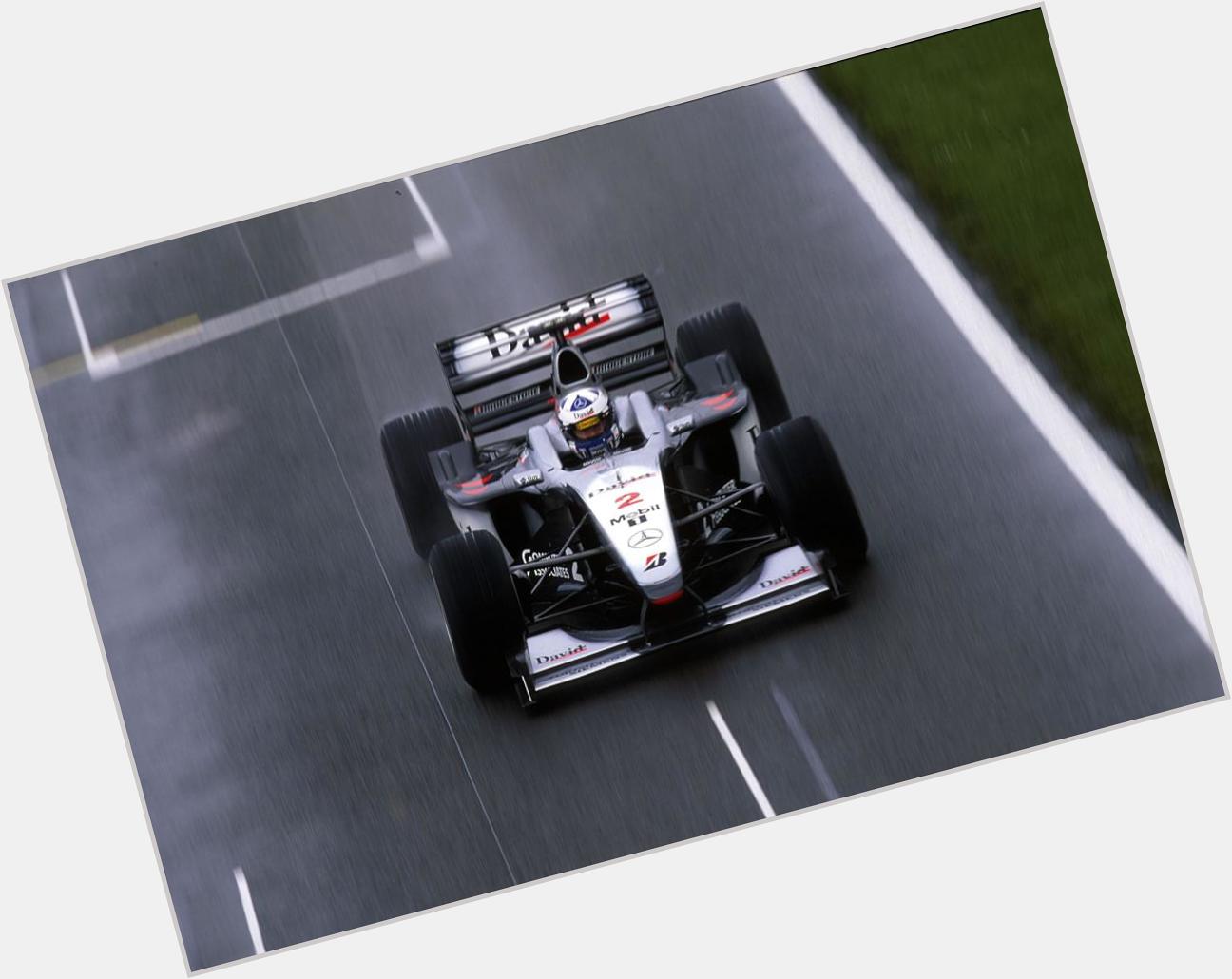 Happy Birthday to David Coulthard. Victory at Silverstone in 2000 driving McLaren MP4/15  