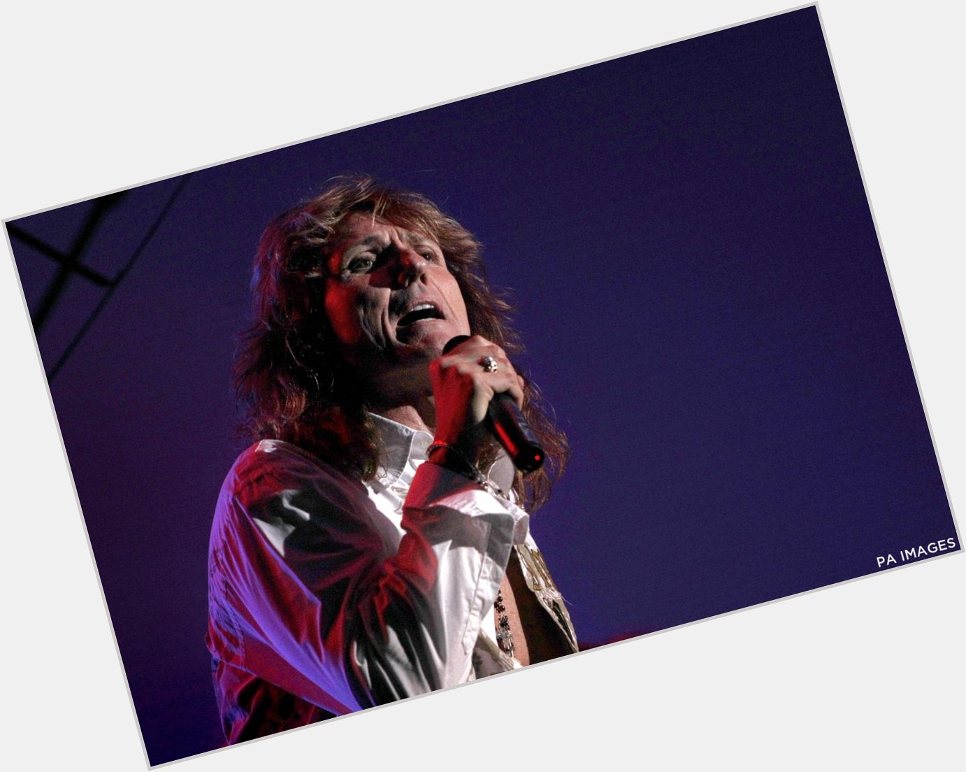 A huge happy 64th birthday to David Coverdale. May your street of dreams be long and not lonely! 