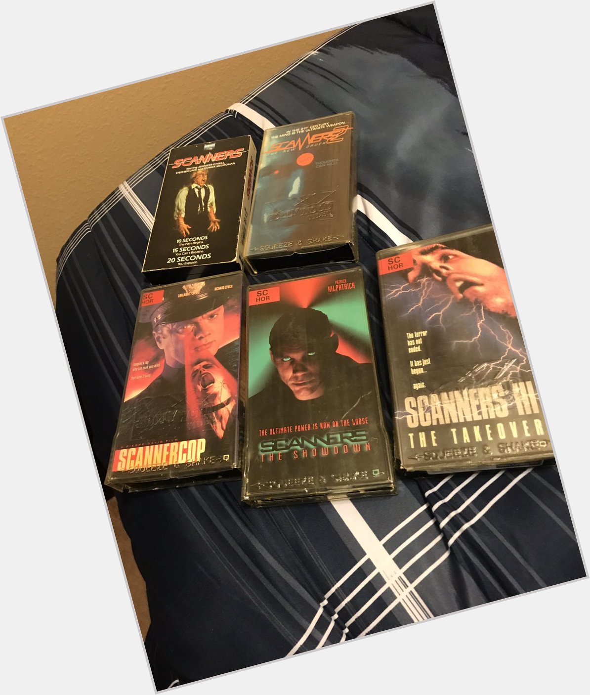  I m a Scanners fan, I own them all on VHS , Happy Birthday David Cronenberg   
