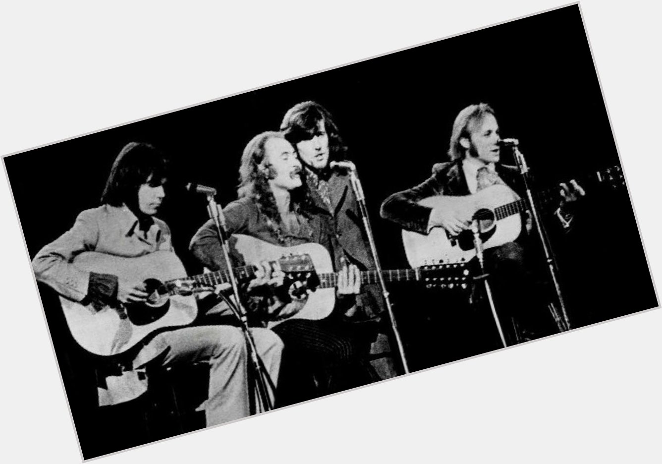 Happy Birthday David Crosby: CSNY At Woodstock In 1969  