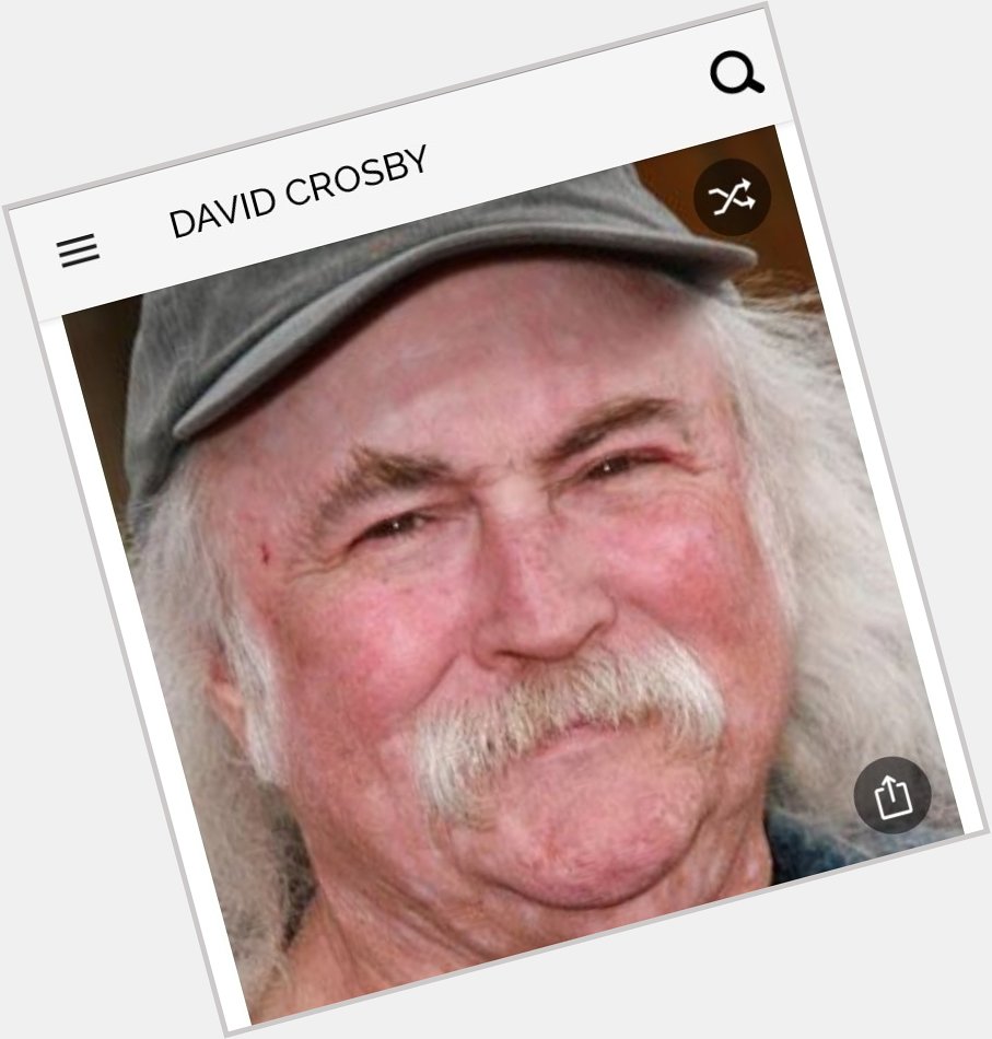 Happy birthday to this great guitarist from Crosby, Stills, Nash and Young. Happy birthday to David Crosby 