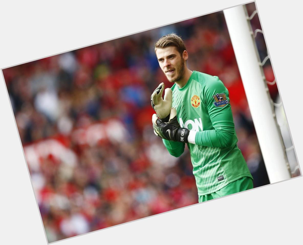 Happy 24th Birthday to David De Gea 
wishing he has a good day and a clean sheet tomorrow 