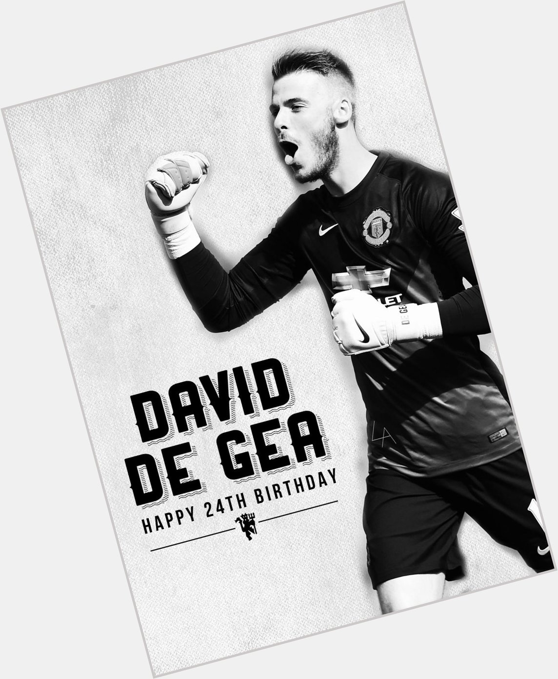 Happy 24th Birthday, David de Gea! (   