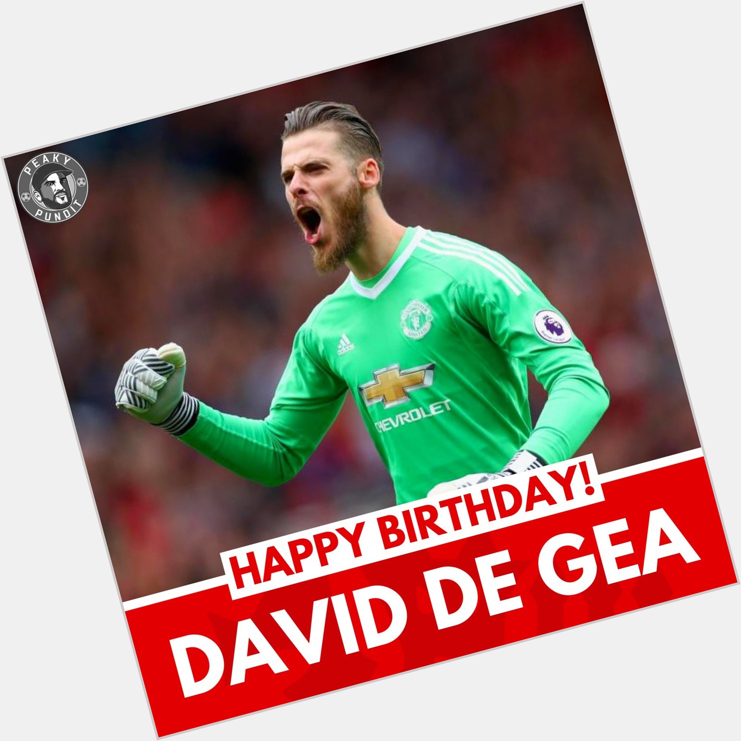 Happy Birthday to our number 1, David De Gea  . Save some cake for me (pardon the pun!) 