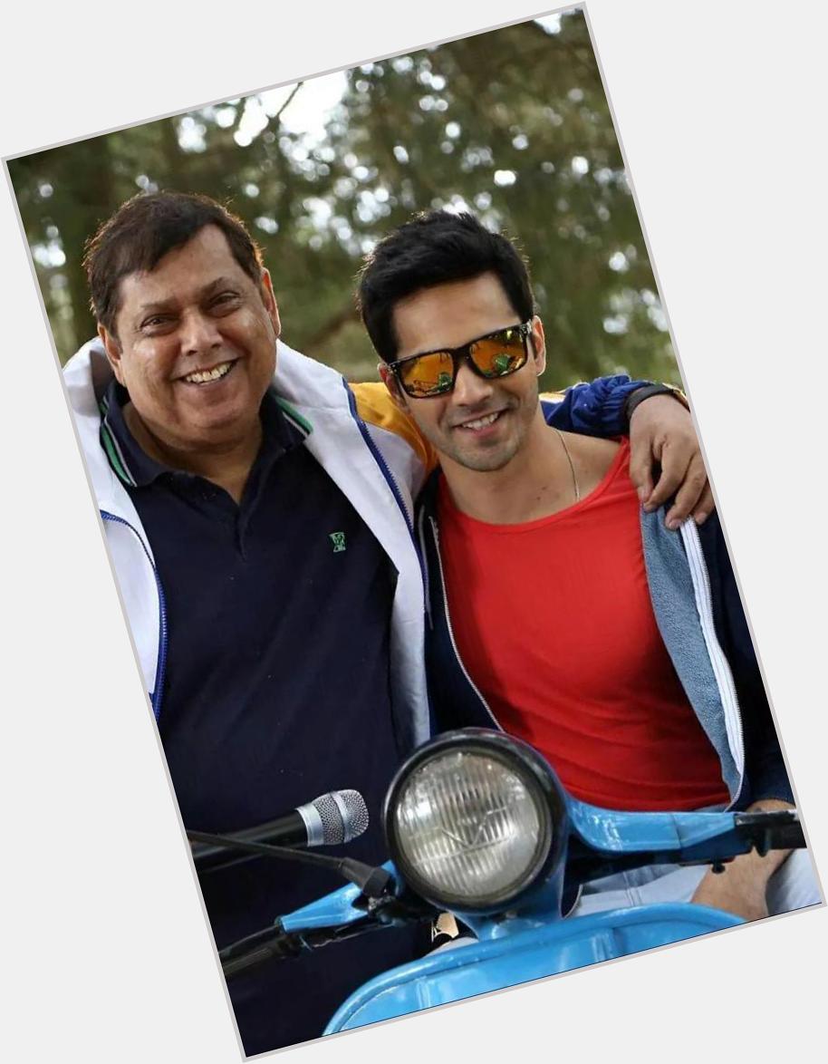 Happy birthday David Dhawan, thank you for giving us Varun Dhawan; for making us laugh with your films and for MTH! 