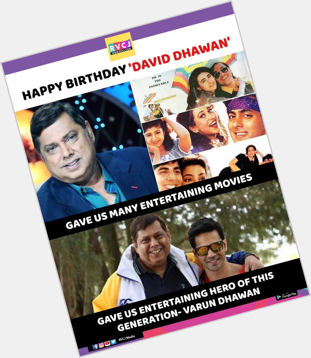 Happy Birthday David Dhawan! 