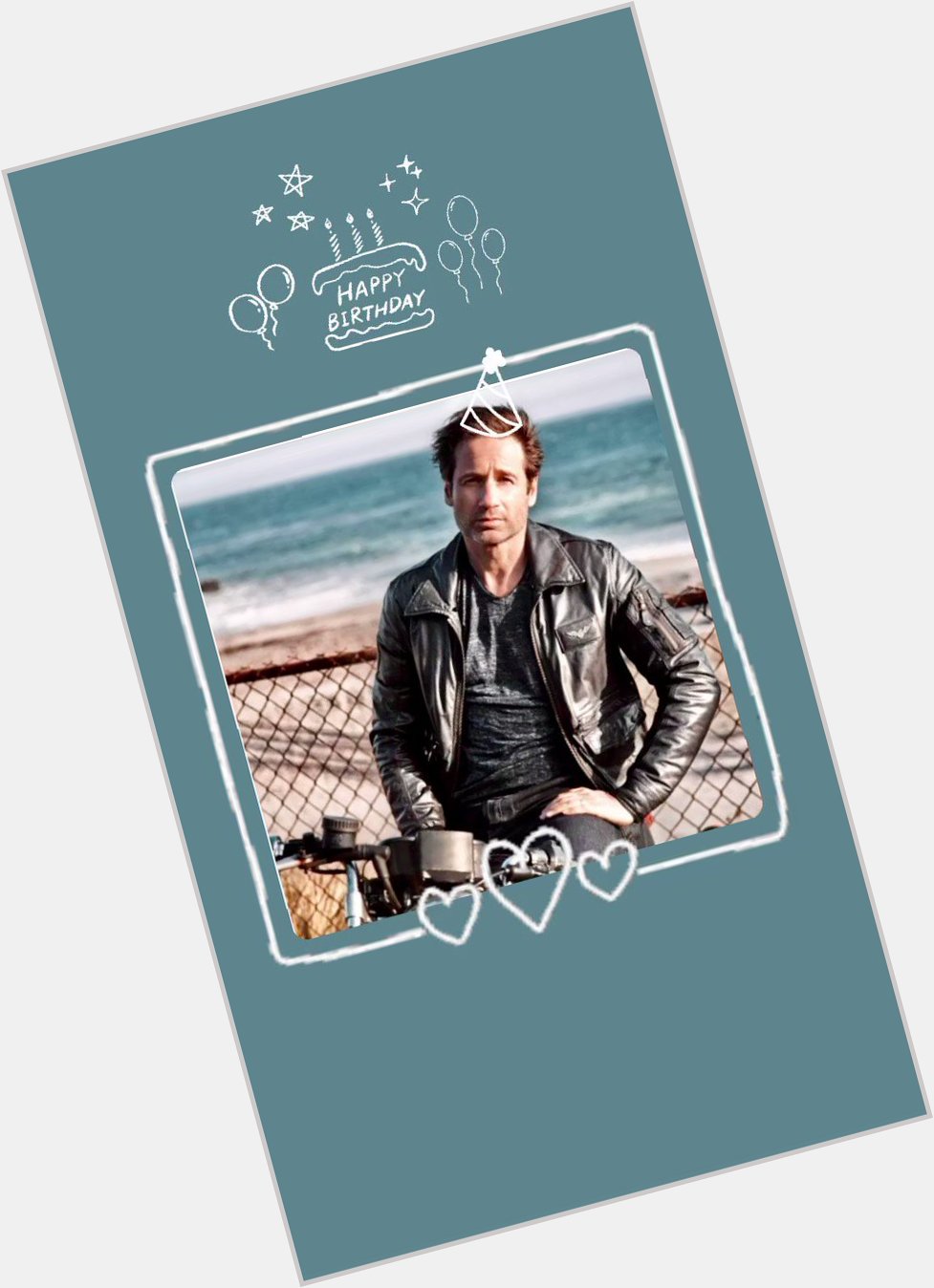 Happy Birthday David Duchovny!  You were the first man I ever had a crush on I was 6 
