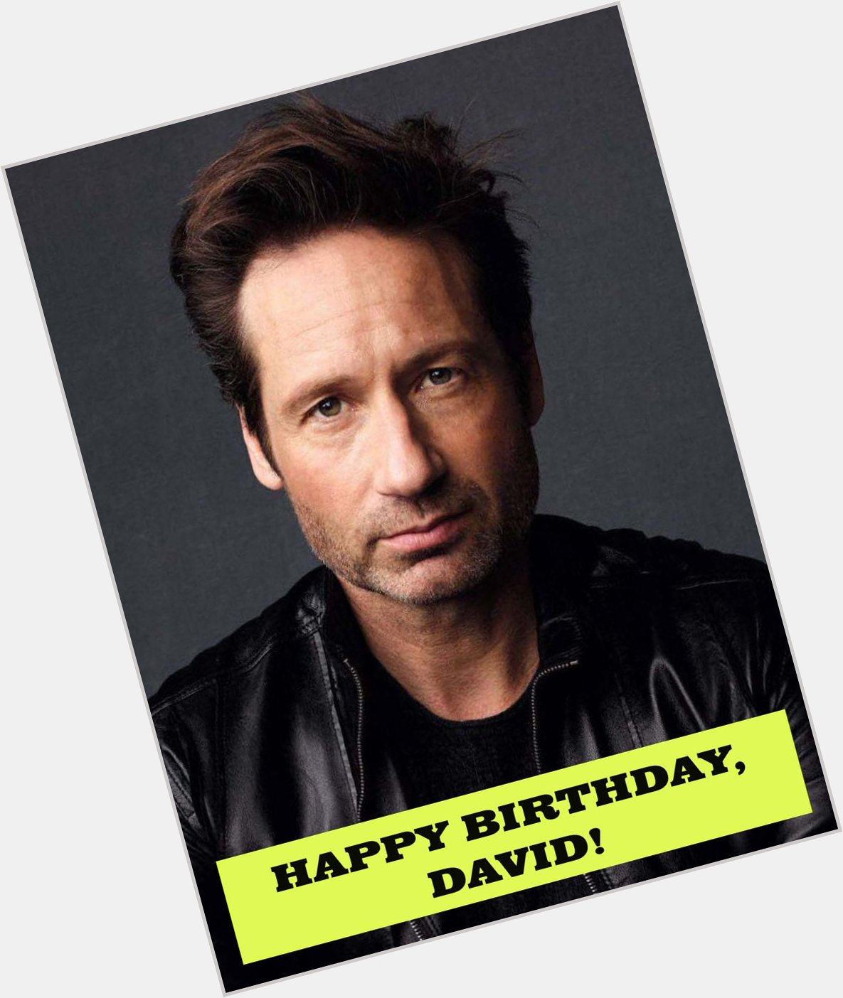 Happy Birthday to one our favorite actors, David Duchovny. X-files fans, rumor has it a new series is in the works 