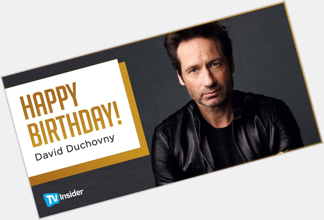 Mulder has reason to celebrate today. Happy birthday, David Duchovny. 