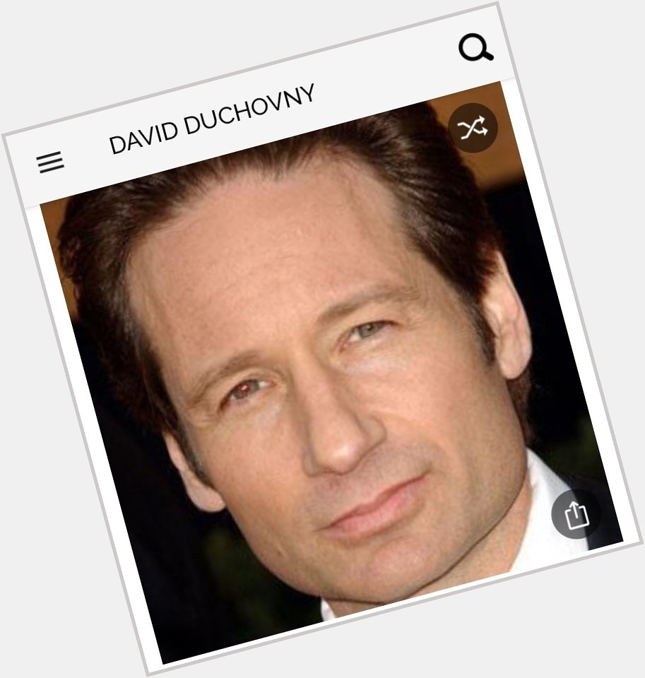 Happy birthday to this great actor.  Happy birthday to David Duchovny 