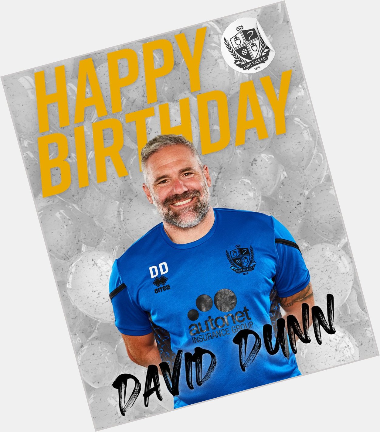  | Happy Birthday to first team coach, David Dunn!

Have a great day, Dunny!  