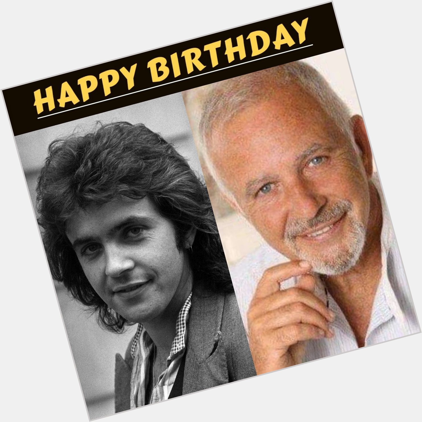 Happy 73rd Birthday to David Essex! 

During the 70\s he enjoyed a string of Top 10 hits  \"Rock On\" 