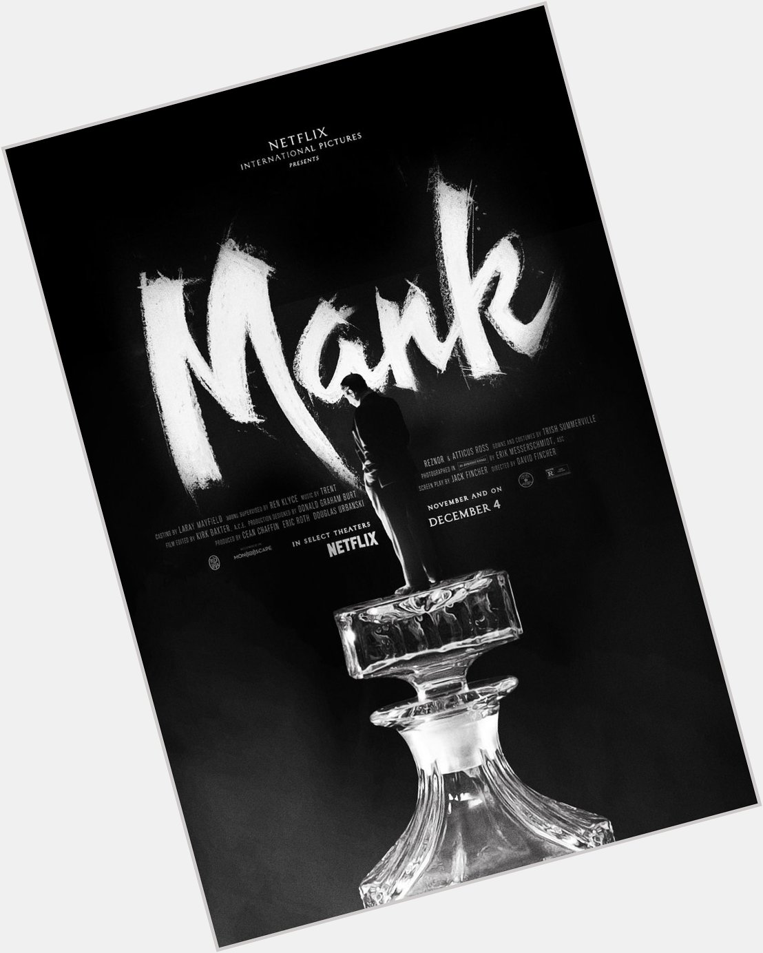 Happy birthday David Fincher! 
Here s my poster for Mank from earlier this year 
