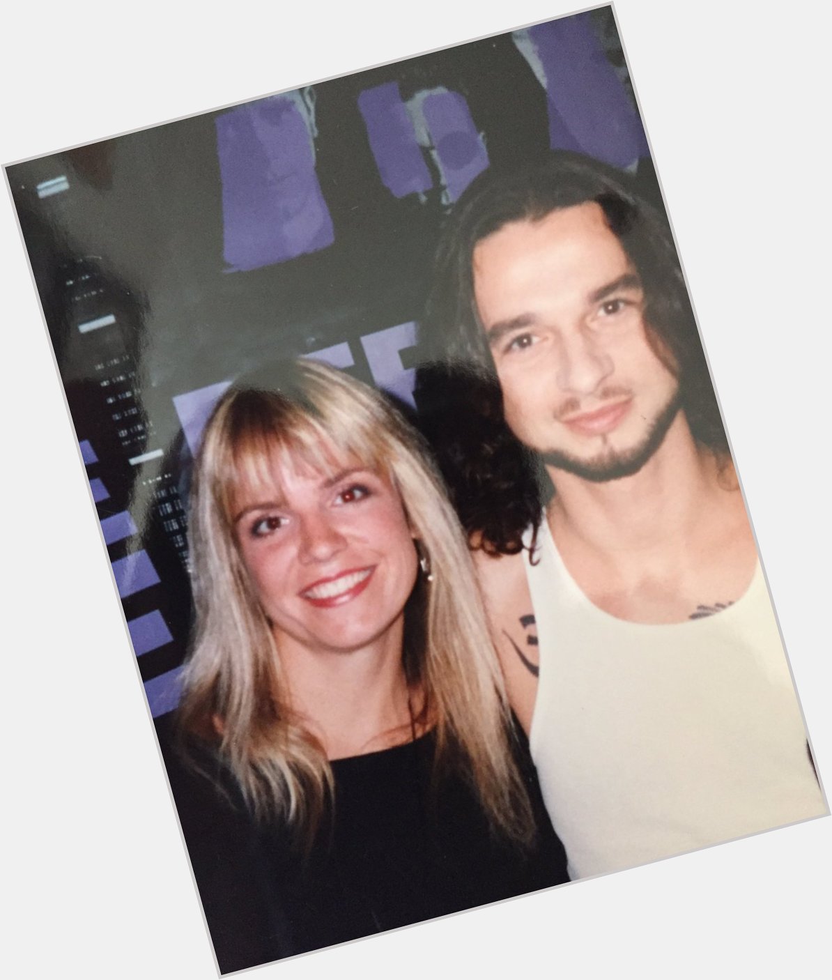 Ahhhh, the good old days!  Happy Birthday David Gahan from !  Stay in the MODE! 