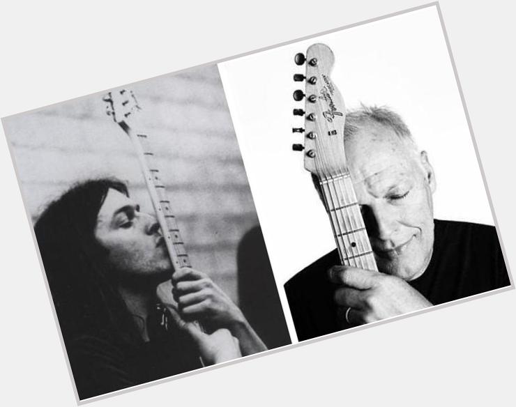 Happy 69th birthday David Gilmour     
