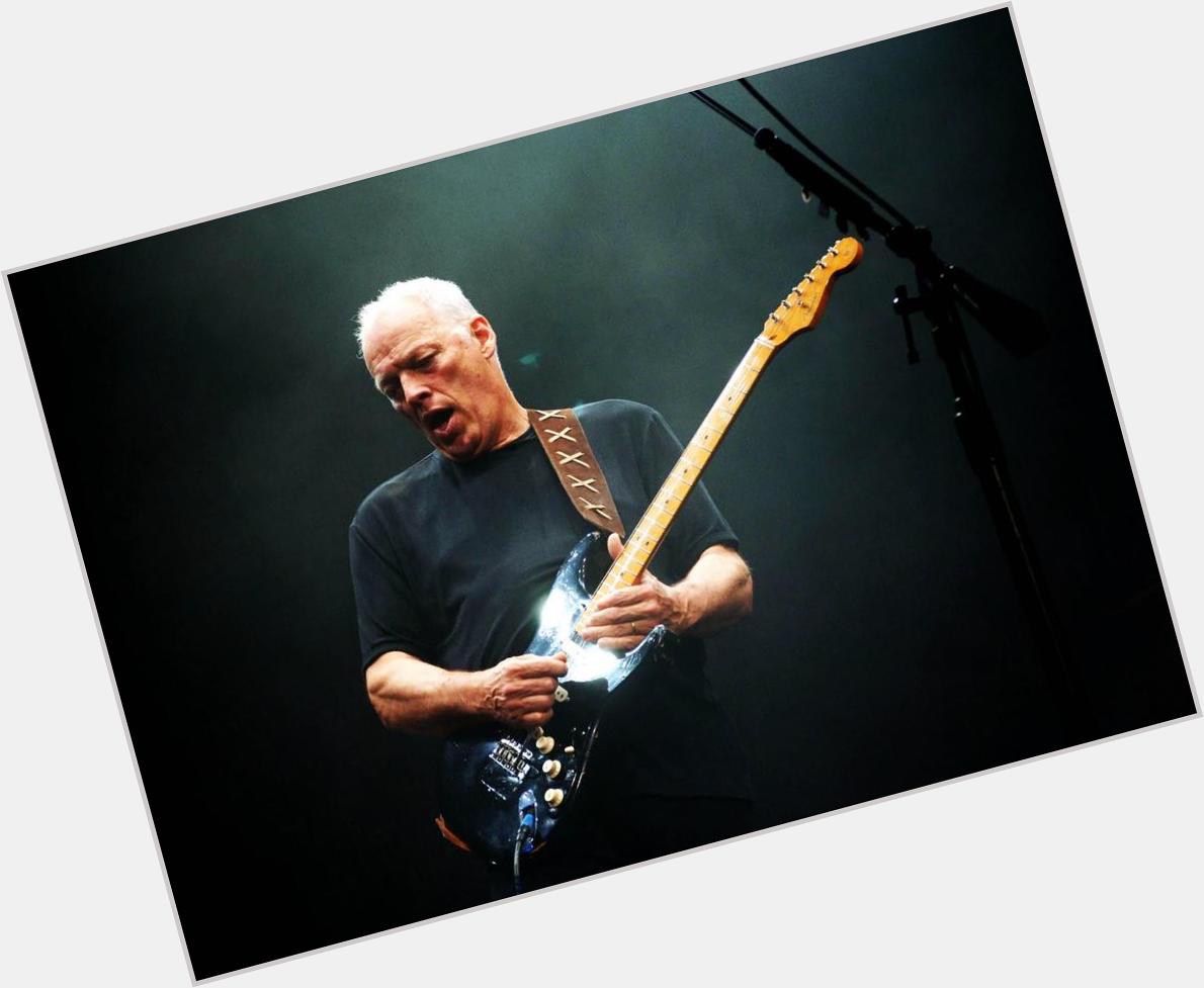 Happy birthday to David Gilmour!! One of the greatest guitarists of all time and a true inspiration to me! 