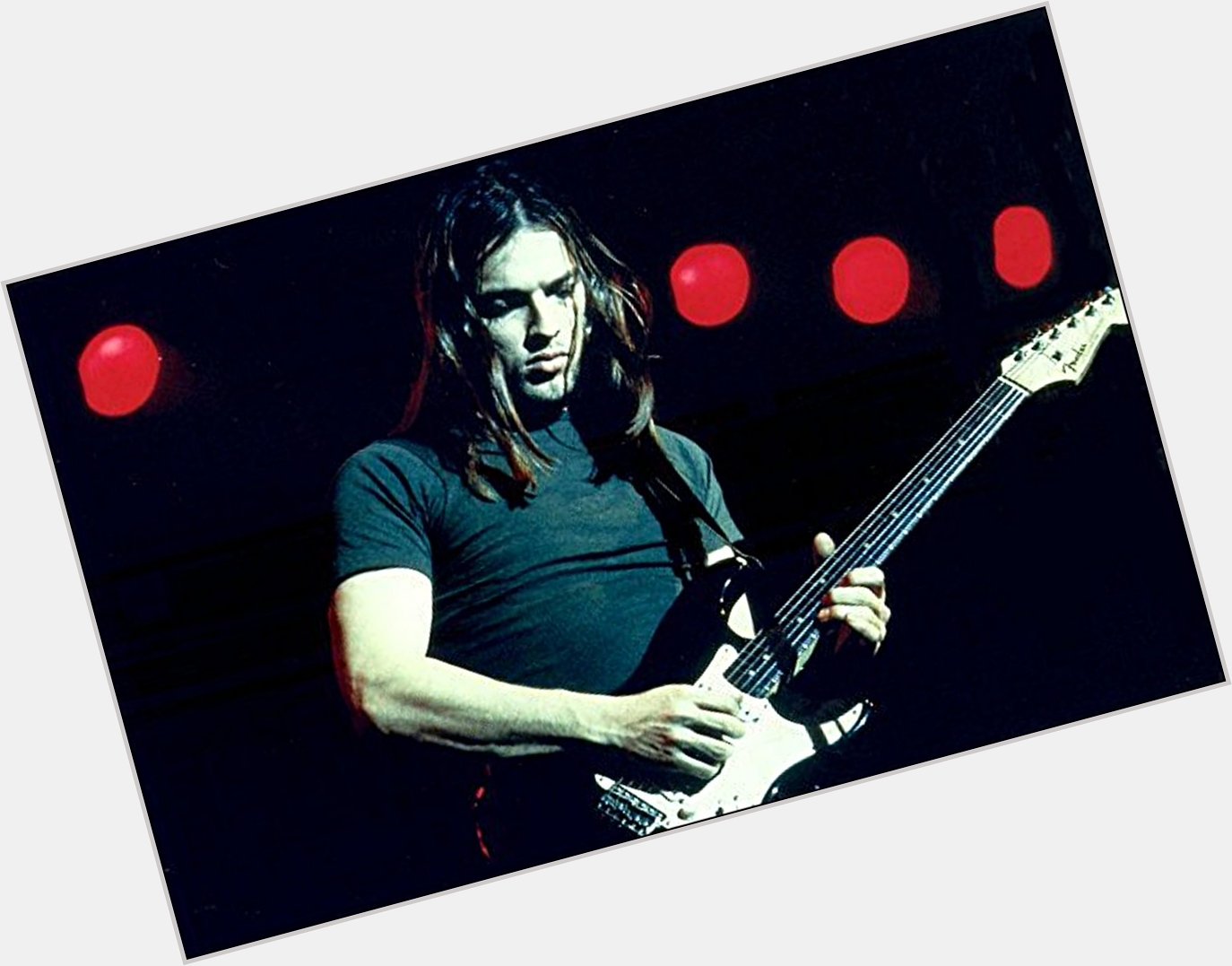 Happy birthday to guitarist David Gilmour, who\s 69 years old today! 