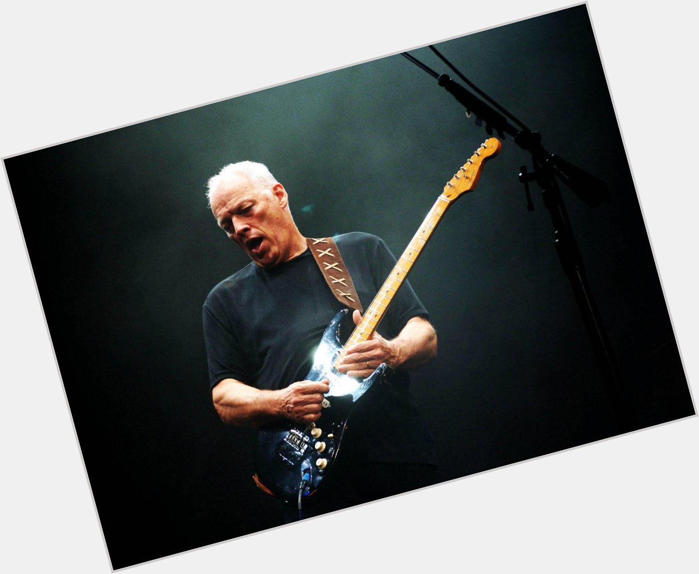 He\ll never burn up a fret board but his guitar sound and playing will live on forever. Happy Birthday David Gilmour! 